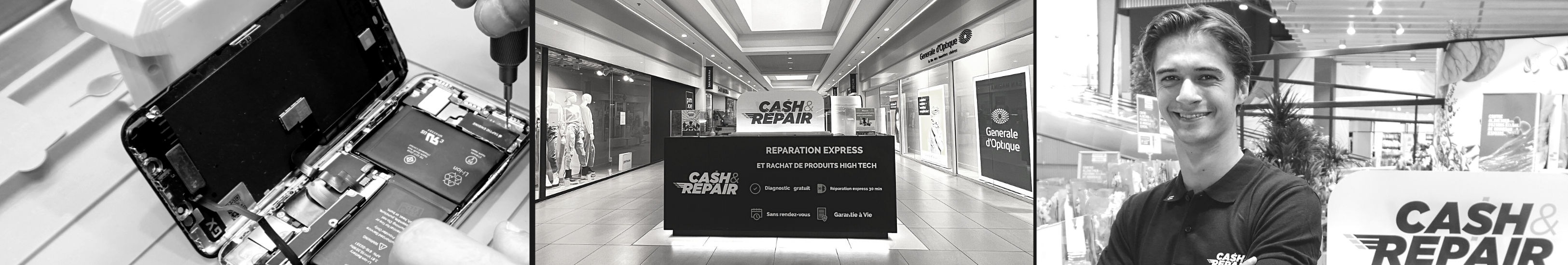 - Atelier de réparation Cash and Repair Clichy-sous-Bois
